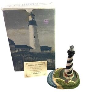 Harbour Lights Cape Hatteras North‎ Carolina Lighthouse #401 Stamp 1994 W/Box